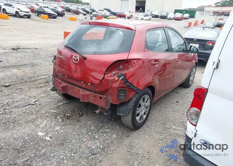 2014 Mazda Mazda2 Sport from USA, damaged, VIN JM1DE1KY5E0185777